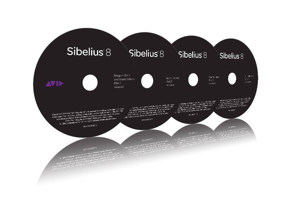 Sibelius 8 DVD Media Pack