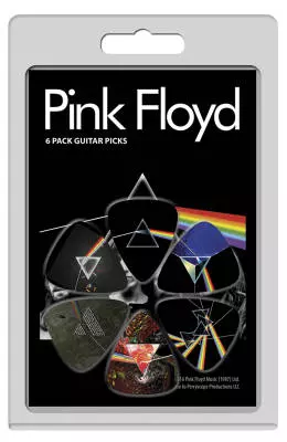 Perris Leathers Ltd - Pink Floyd 6 Pick Pack