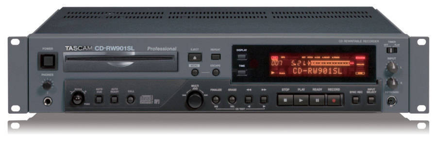 CD-RW901SL - Slot-Loading CD Recorder with MP3