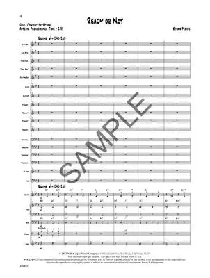 Ready or Not - Freier - Jazz Ensemble - Gr. 2