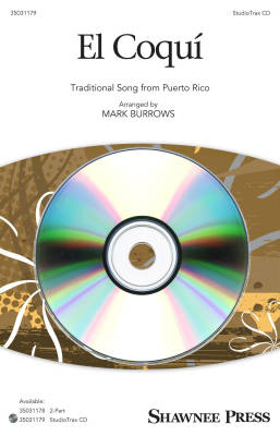 Shawnee Press - El Coqui - Traditional Puerto Rican/Burrows - ShowTrax CD