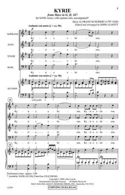 Kyrie (from Schubert\'s Mass in G) - Schubert/Leavitt - SATB