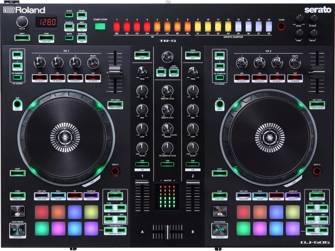 DJ-505 2-Channel Serato DJ Controller