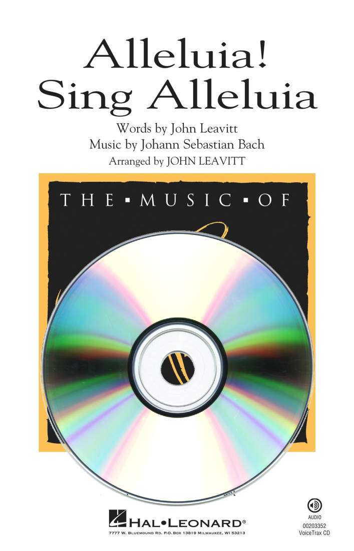 Alleluia! Sing Alleluia - Bach/Leavitt - VoiceTrax CD