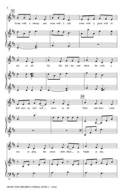 Music for Children Choral Suite 1 - Orff/Brumfield - Orff Instrument Parts Set