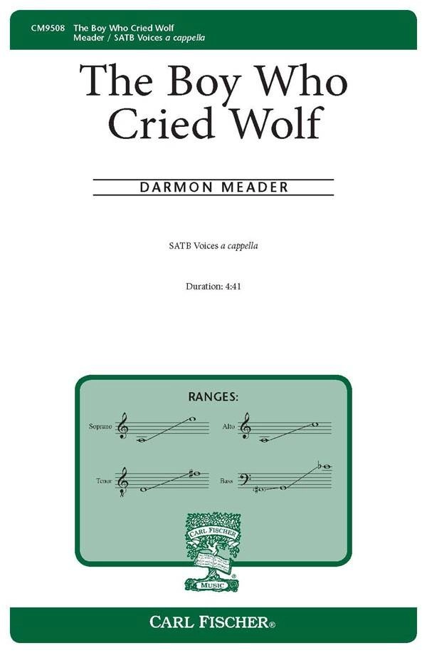 The Boy Who Cried Wolf - Meader - SATB