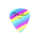 Fender - 351 Shape Graphic Picks 12-Pack - Rainbow - Thin