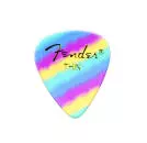 Fender - 351 Shape Graphic Picks 12-Pack - Rainbow - Thin
