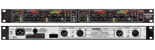 Drawmer - DL241XLR Dual Channel Auto Compressor XLR