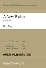 Galaxy Music - A New Psalm (Psalm 98) - Berg - SSA