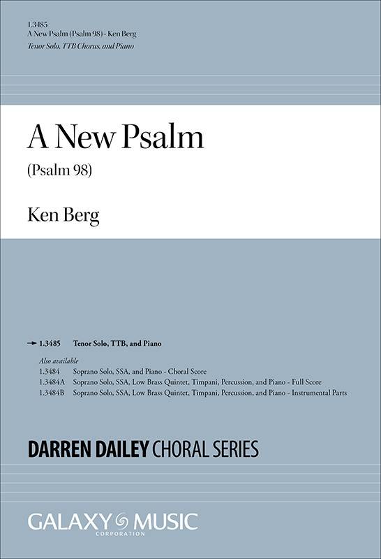 A New Psalm (Psalm 98) - Berg - TTB