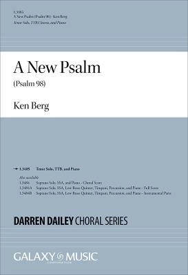 Galaxy Music - A New Psalm (Psalm 98) - Berg - TTB