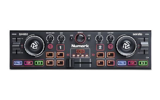 Numark - DJ2GO2 Pocket DJ Controller with Audio Interface