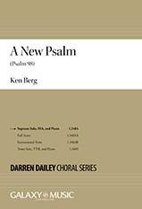 Galaxy Music - A New Psalm (Psalm 98) - Berg - Full Score