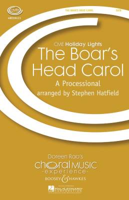 Boosey & Hawkes - The Boars Head Carol (A Processional) - Hatfield - SATB