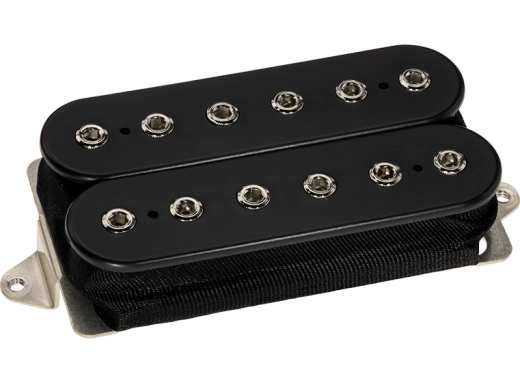 DiMarzio - Dominion Humbucker Neck Pickup - Black with Nickel Poles