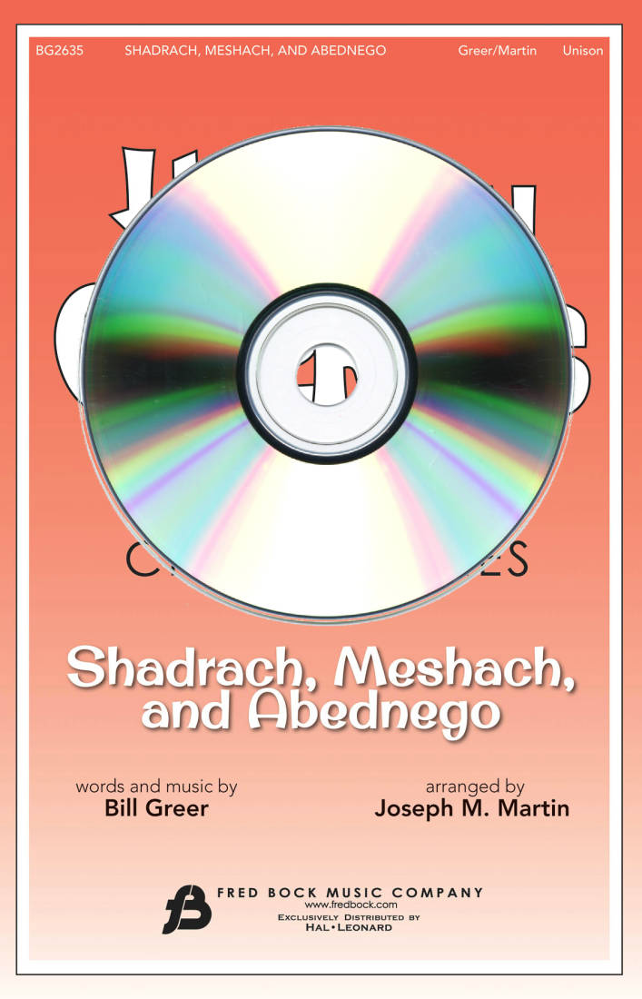Shadrach, Meshach and Abednego - Greer/Martin - Accompaniment CD