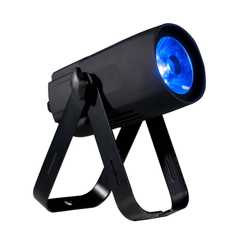 Saber Spot  RGBW Compact Pinspot, 15W 4-in-1 Quad LED