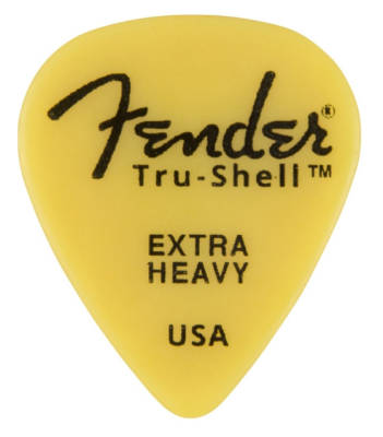 Fender - 351 Shape Tru-Shell Picks - Extra-Heavy