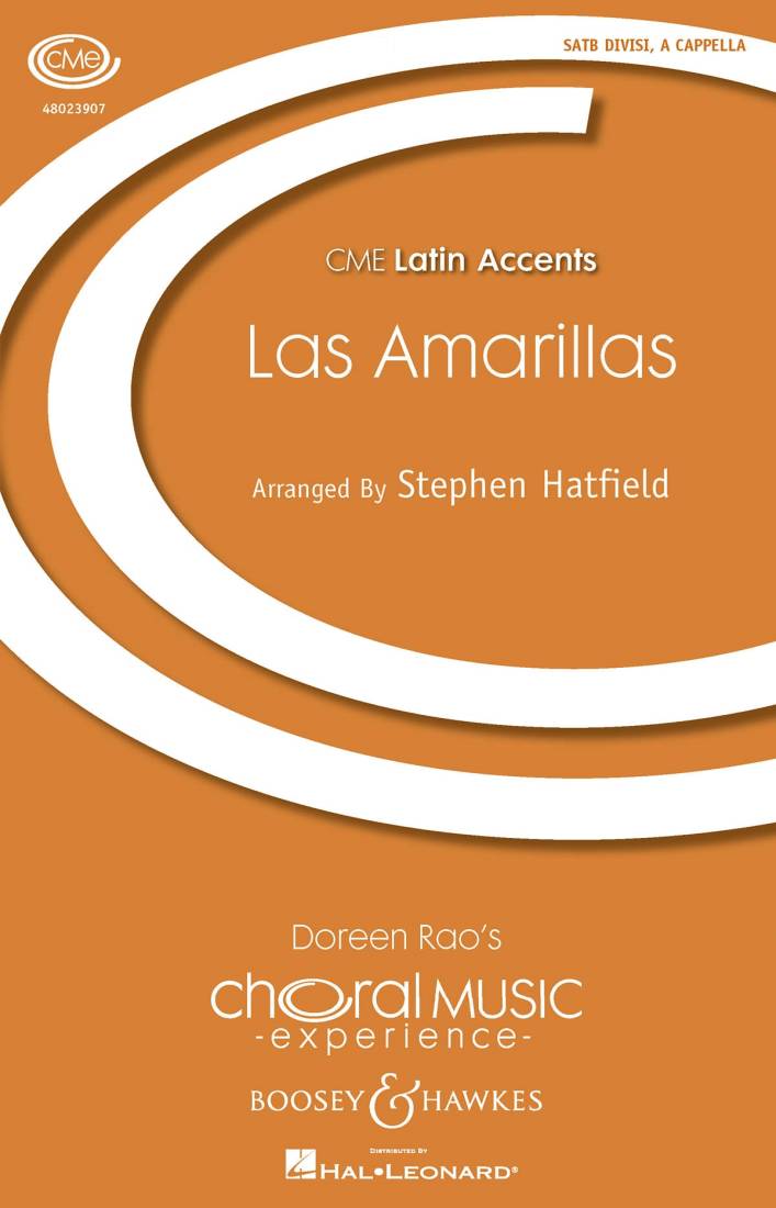 Las Amarillas - Traditional Mexican/Hatfield - SATB