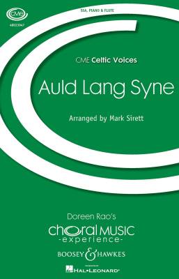 Boosey & Hawkes - Auld Lang Syne - Scottish-Sirett - SSA