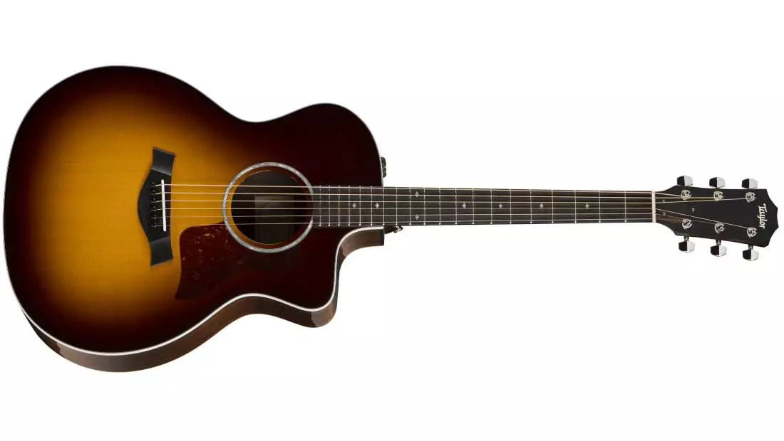 214ce-CF DLX GA Copafera/Sitka Acoustic Guitar w/ES2, Case - Tobacco Sunburst