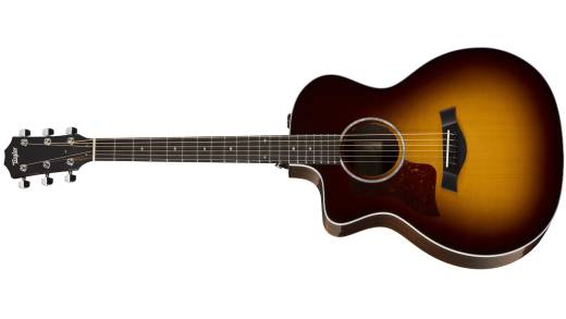214ce-CF DLX GA Copafera/Sitka Acoustic Guitar, Left w/ES2, Case - Tobacco Sunburst