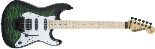 Jackson Guitars - X Series Signature Adrian Smith SDXQ, Maple Fingerboard, Transparent Green