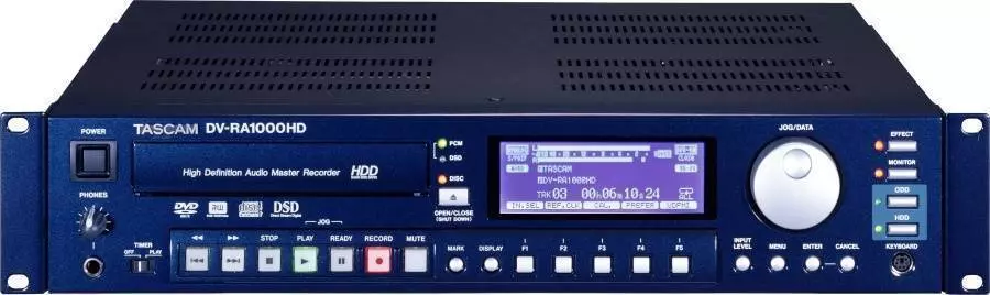 DVRA1000HD - Hi-Def DSD/PCM Recorder with HDD