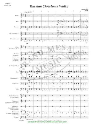 Russian Christmas Waltz  - Bell - Concert Band - Gr. 2+