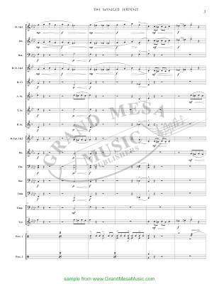 The Winged Serpent - Drake - Concert Band - Gr. 1.5