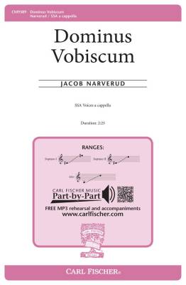 Carl Fischer - Dominus Vobiscum - Narverud - SSA