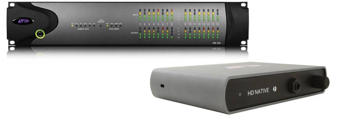 Avid Pro Tools HD Native Thunderbolt + HD I/O 16x16 Analog