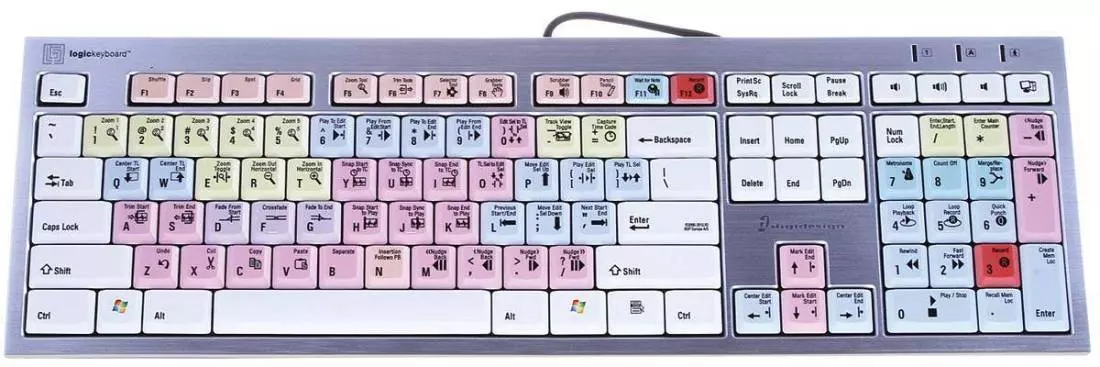 Pro Tools Custom Keyboard - Windows