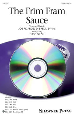 Shawnee Press - The Frim Fram Sauce - Ricardel/Evans/Gilpin - StudioTrax CD