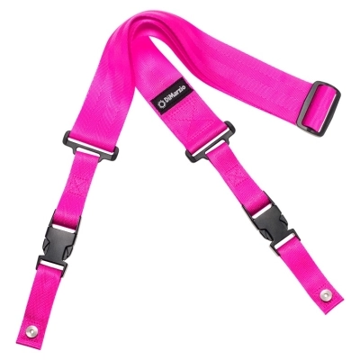 DiMarzio - ClipLock Strap 2 - Neon Pink