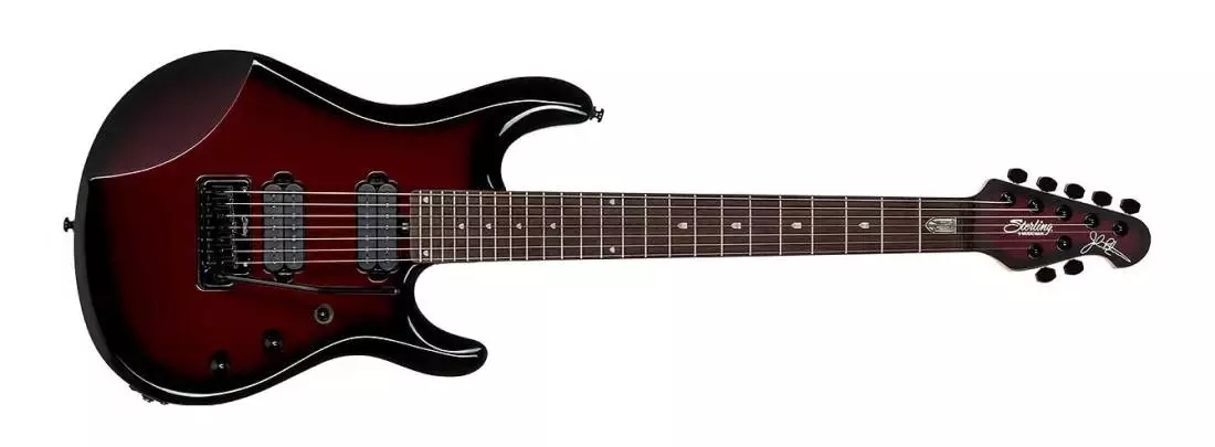 JP70 7-String Guitar - Pearl Red Burst