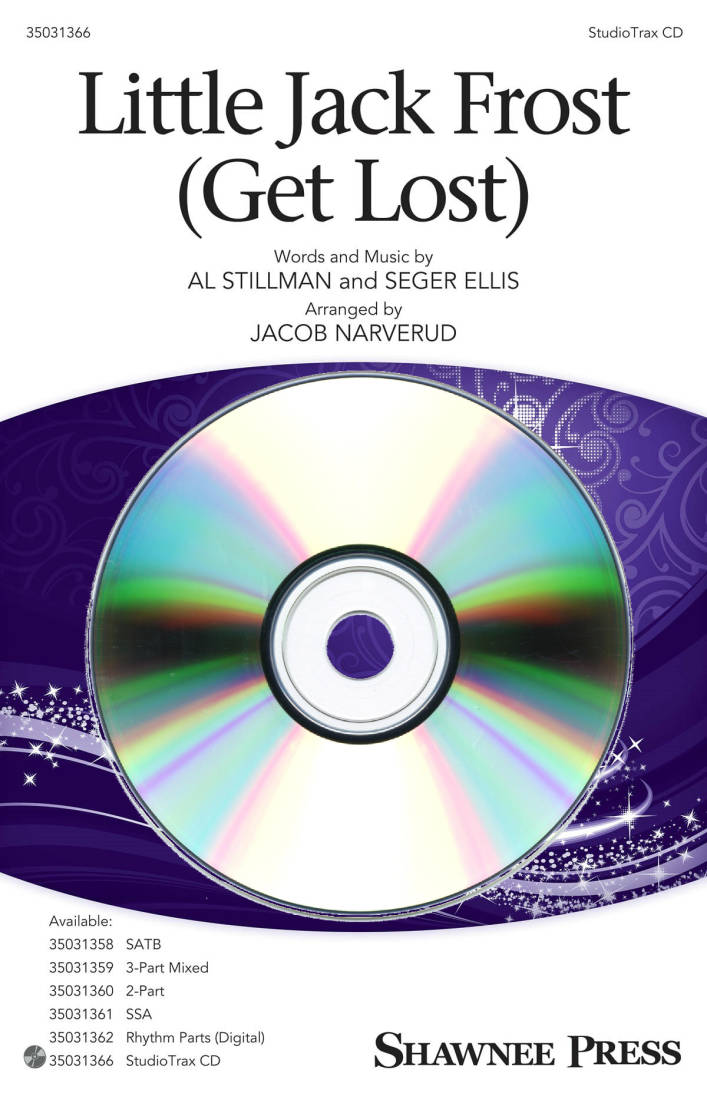 Little Jack Frost (Get Lost) - Stillman/Ellis/Narverud - StudioTrax CD