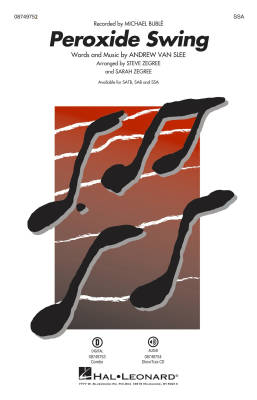 Hal Leonard - Peroxide Swing - Van Slee/Zegree - SSA