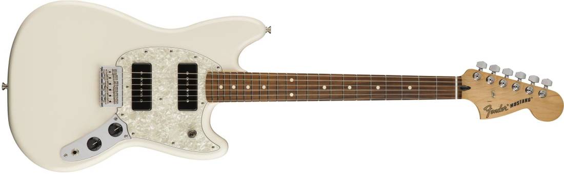 Mustang 90, Pau Ferro Fingerboard - Olympic White