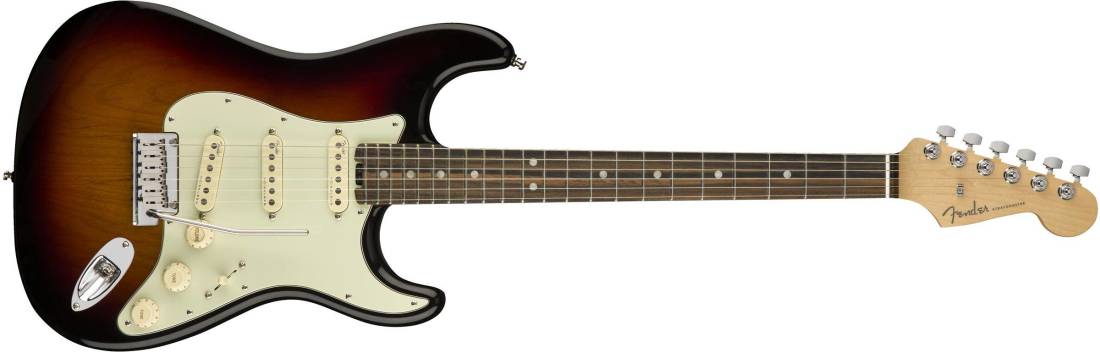 American Elite Strat, Ebony Fingerboard - 3-Tone Sunburst