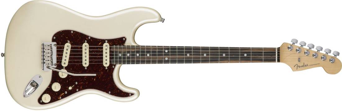 American Elite Strat, Ebony Fingerboard - Olympic Pearl