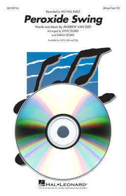 Hal Leonard - Peroxide Swing - Van Slee/Zegree - ShowTrax CD
