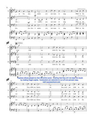 Walk in the Wind - Dickson - SAB/SATB