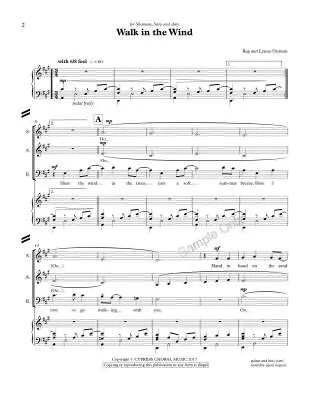 Walk in the Wind - Dickson - SAB/SATB