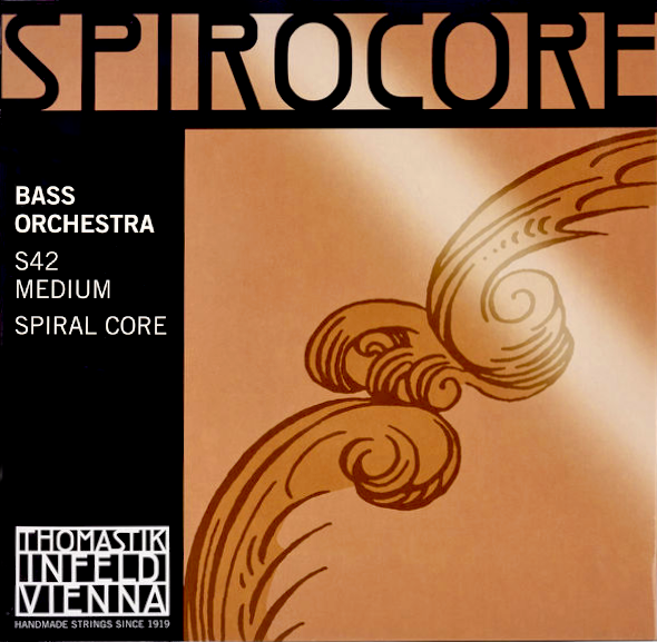 Spirocore Double Bass Single D String 4/4