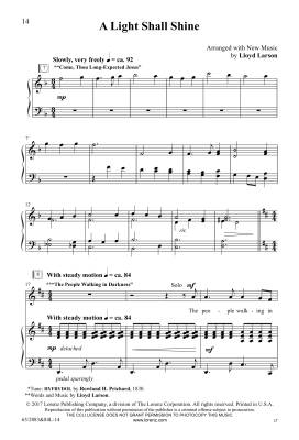 Sing Joy to All the World! A Christmas Celebration (Cantata) - Larson - SATB Score with Performance CD