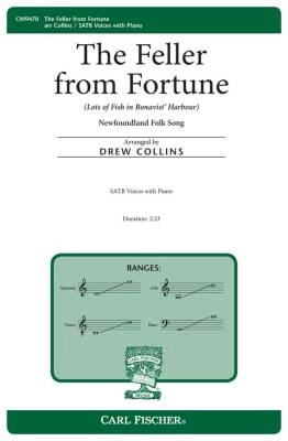 Carl Fischer - The Feller from Fortune (Lots of Fish in Bonavist Harbour) - Folk Song/Collins - SATB