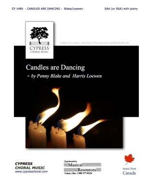 Cypress Choral Music - Candles are Dancing - Blake/Loewen - SSA