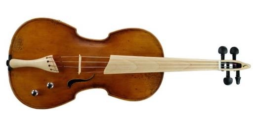 Semi-Acoustic Violin w/ Flame Maple Back/Ribs